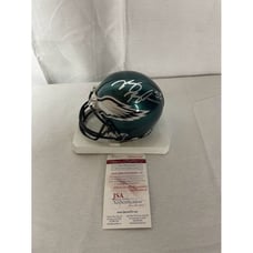 NIgel Bradham signed autographed Philadelphia Eagles Mini Helmet JSA #WP566530