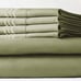 6 Piece King Size Sheet Set- Sage Green