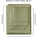 6 Piece King Size Sheet Set- Sage Green