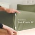 6 Piece King Size Sheet Set- Sage Green