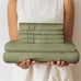 6 Piece King Size Sheet Set- Sage Green