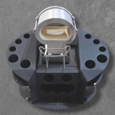 Gold N Hot Professional Hot Iron Comb Ceramic Stove & Metal Stand