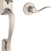 Kwikset 98150-002 Avalon Exterior Handle Only with Tustin Right Left-Handed Leve