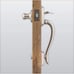 Kwikset 98150-002 Avalon Exterior Handle Only with Tustin Right Left-Handed Leve