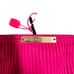 New Alexandra Miro Cutout Detail Ribbed Pink Skirt
