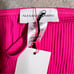New Alexandra Miro Cutout Detail Ribbed Pink Skirt