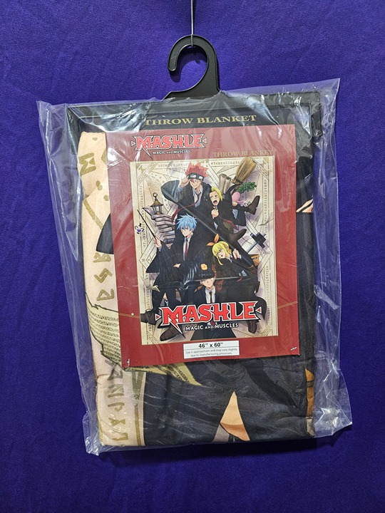 Mashle Group Microfiber Fleece Blanket