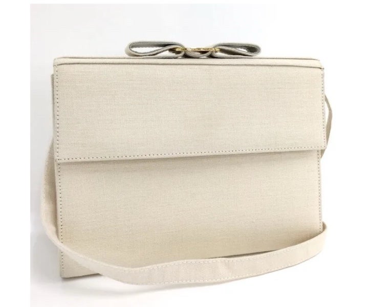 Salvatore Ferragamo canvas purse