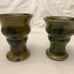 Priory Sage Green Hues Pottery Vases Republic Of Ireland