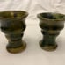 Priory Sage Green Hues Pottery Vases Republic Of Ireland