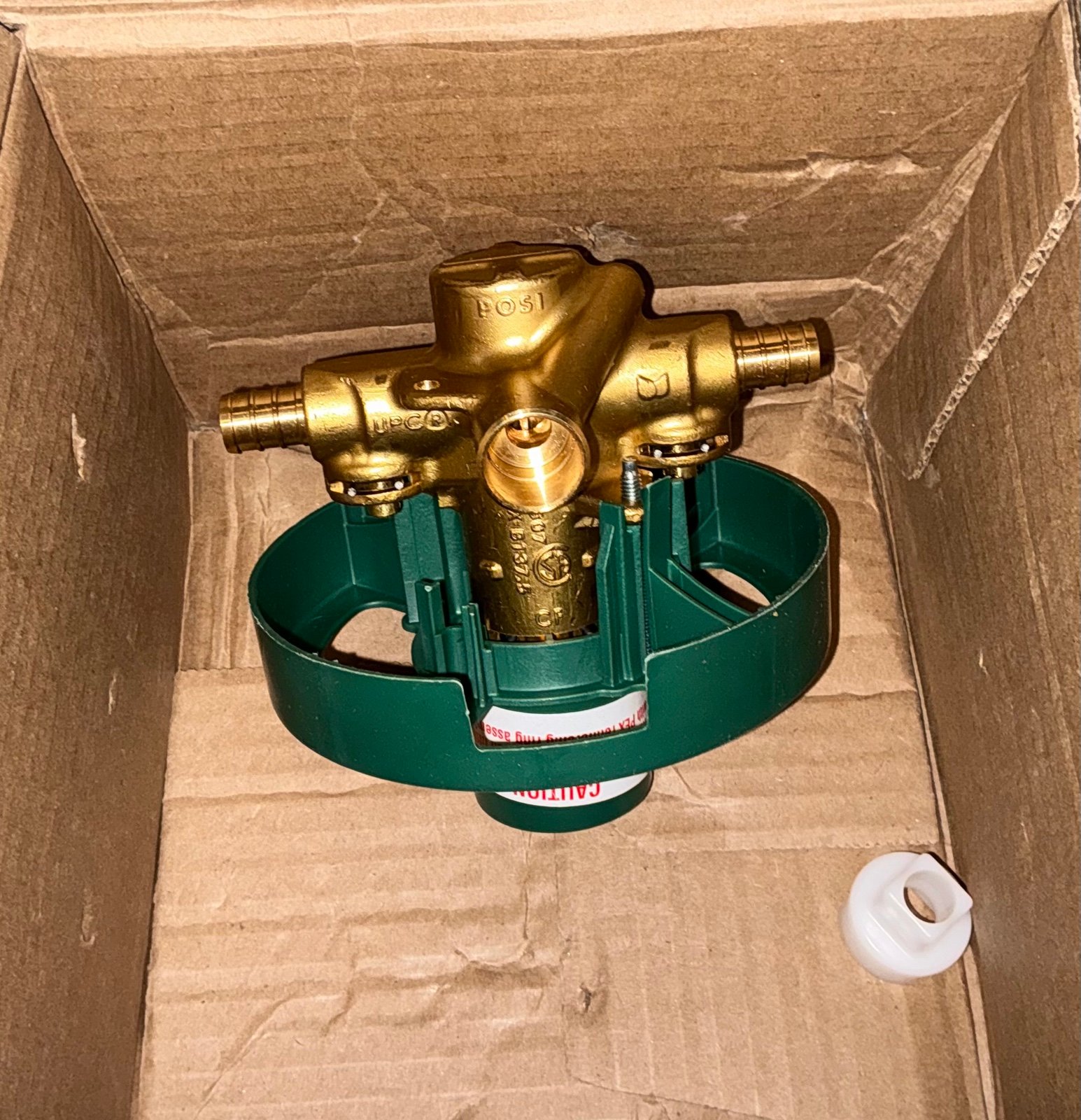 Moen Commercial 8373HD 1H Pressure Balance Rough-in 4 PORT PEX with Stops