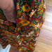 Flower print Long Skirt waist 30 Herman
