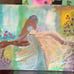 Lady on a Tree Canvas Painting 16X20