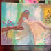 Lady on a Tree Canvas Painting 16X20