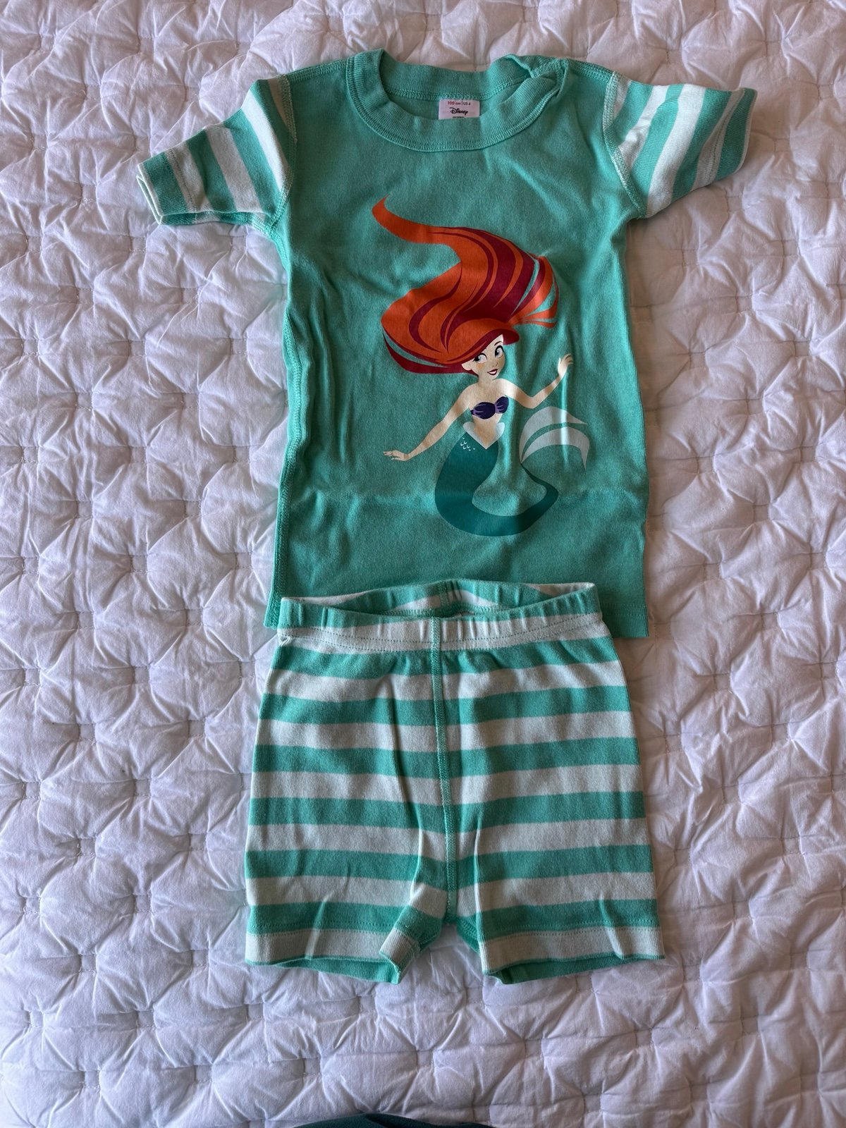 Hanna Andersson Disney Princess Short John Pajama Set