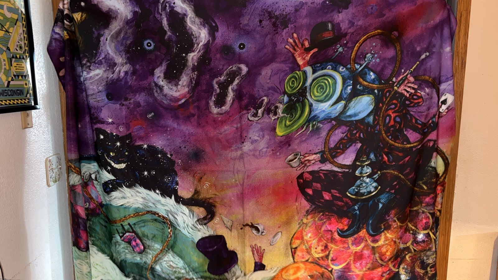 Alice in Wonderland tapestry