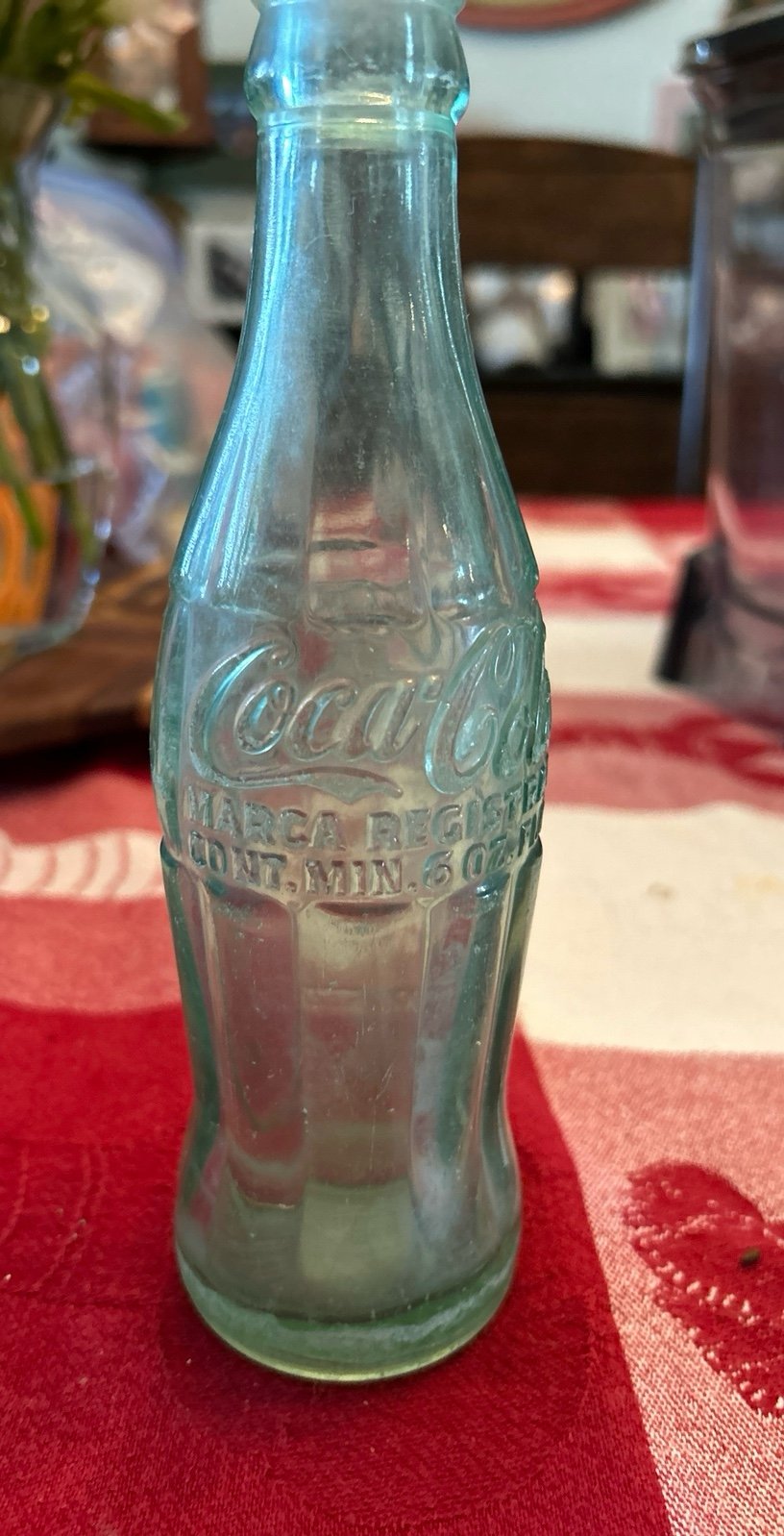 Rare vintage Cuba Coca Cola bottle