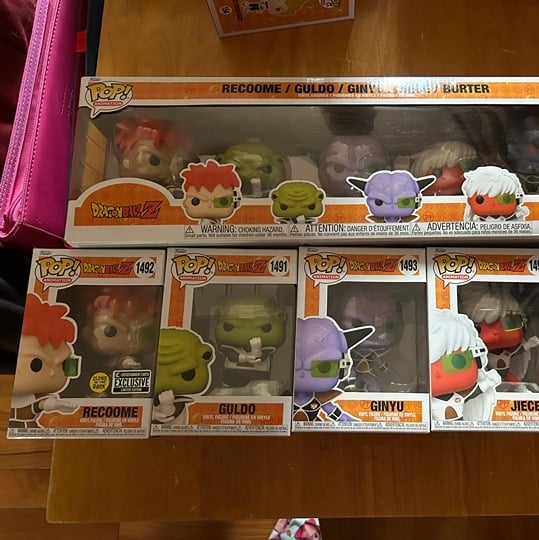 Dragon Ball Z Ginyu Force Set