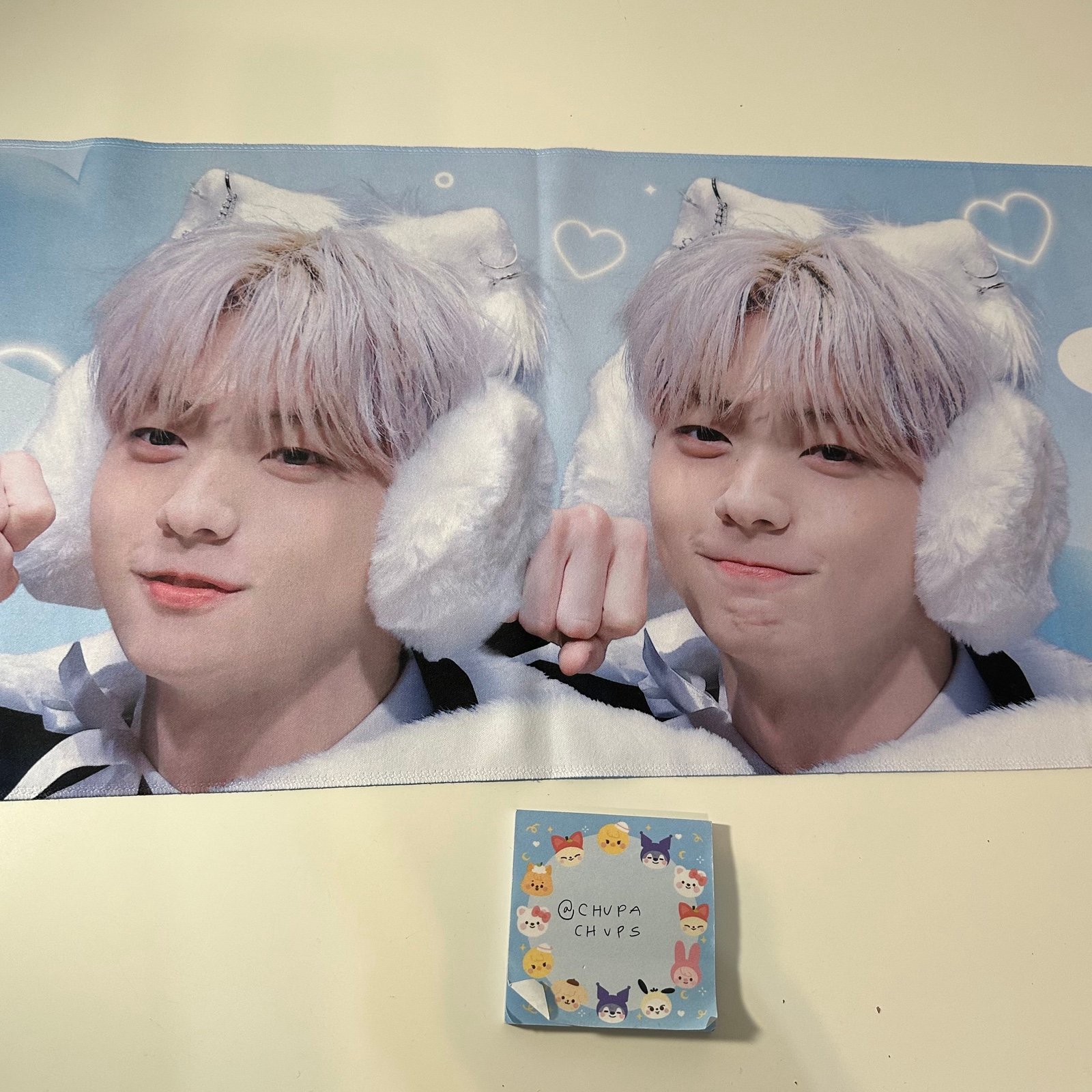 TXT soobin slogan cheering kit