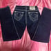 true religion dark blue Ricky big t stitch pants