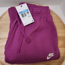 Nike fleece jogger mid rise womens medium