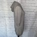 Juicy Couture women M long pullover hoodie w/3/4 sleeves grey
