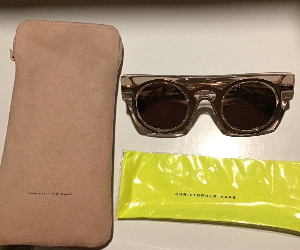 Christopher Kane sunglasses case 540