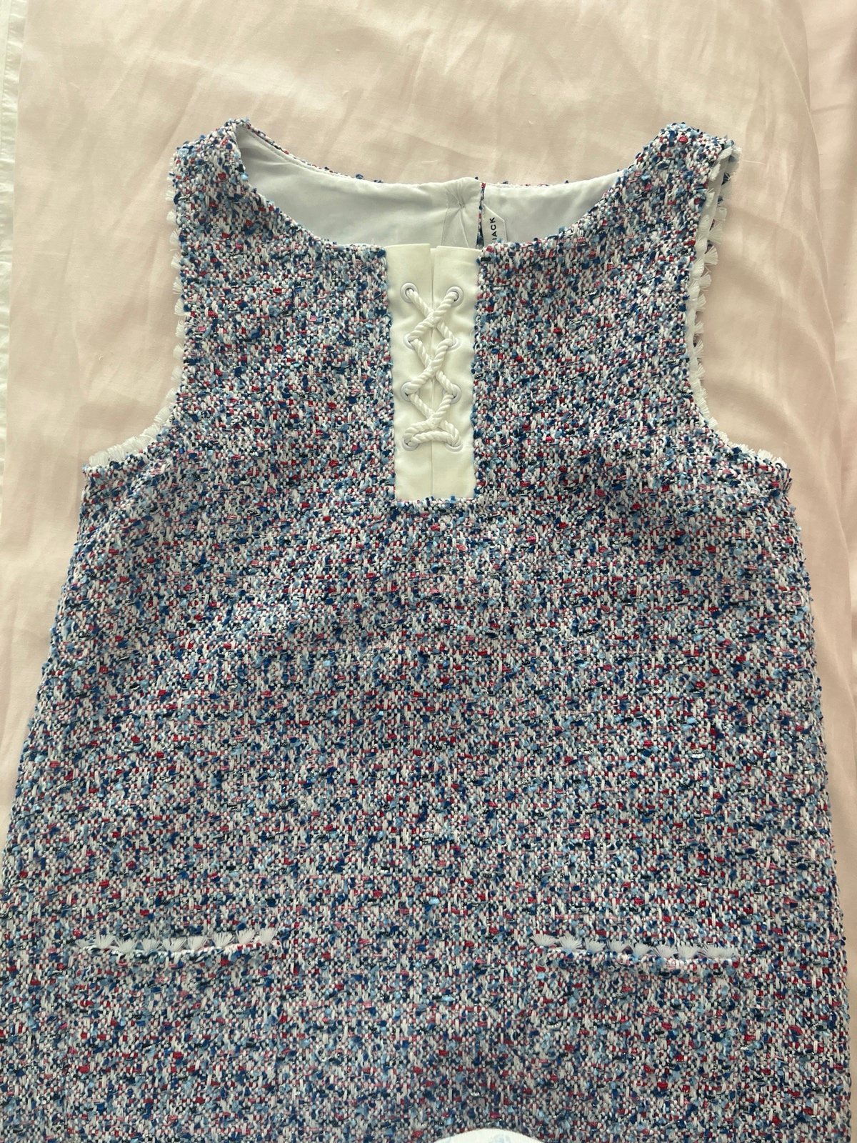 New red white blue janie and jack san francisco dress size 12