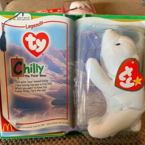 Ty Legends Chilly The Polar Bear