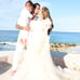 Ivory custom Maternity Dress for Photo Shoot