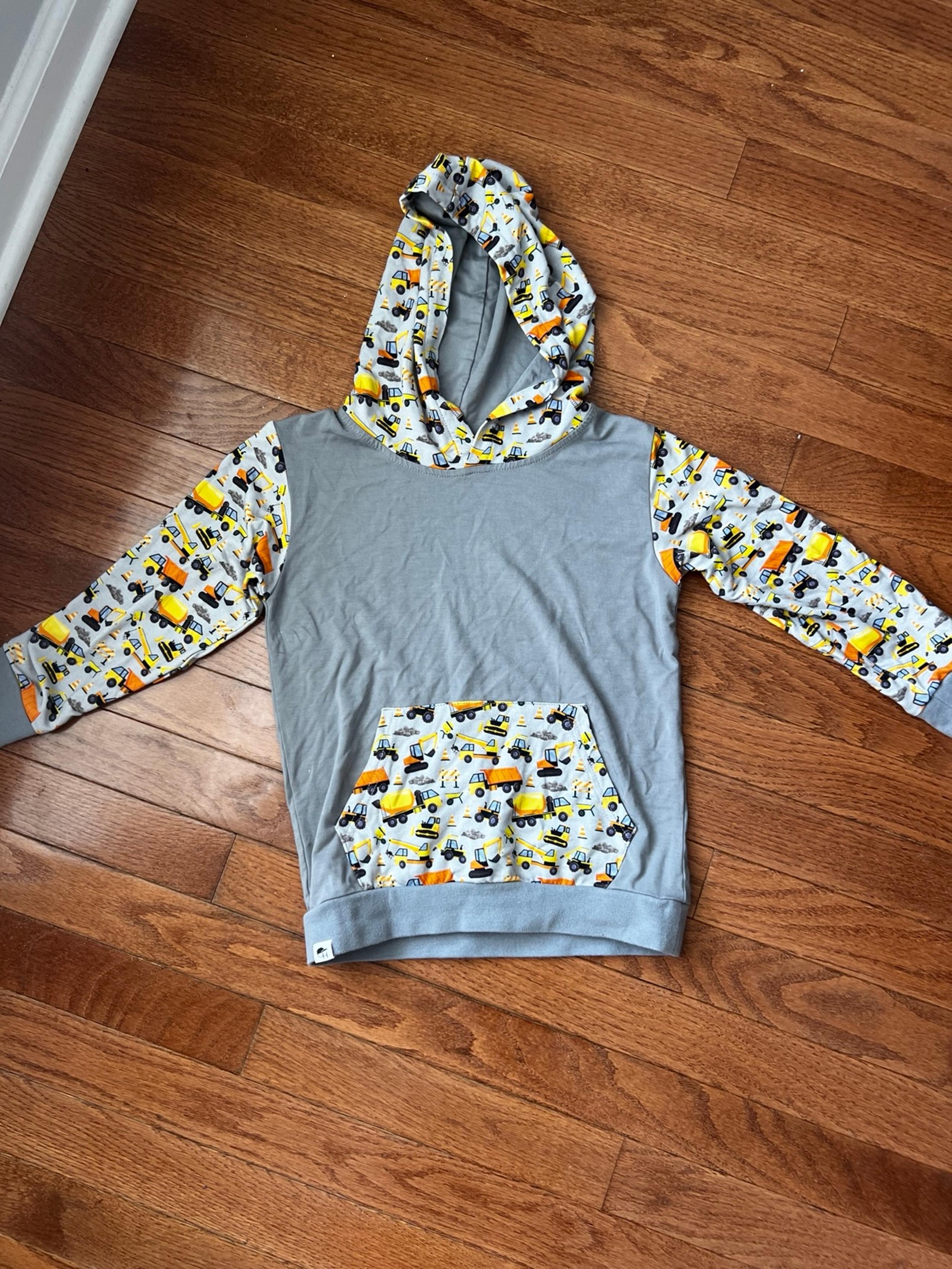 construction bamboo hoodie - GH