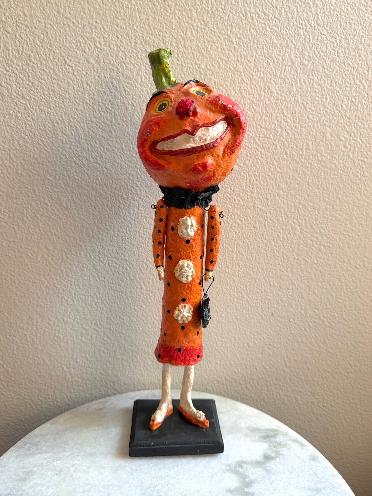 Debra Schoch Retired Halloween Pumpkin Girl Figurine