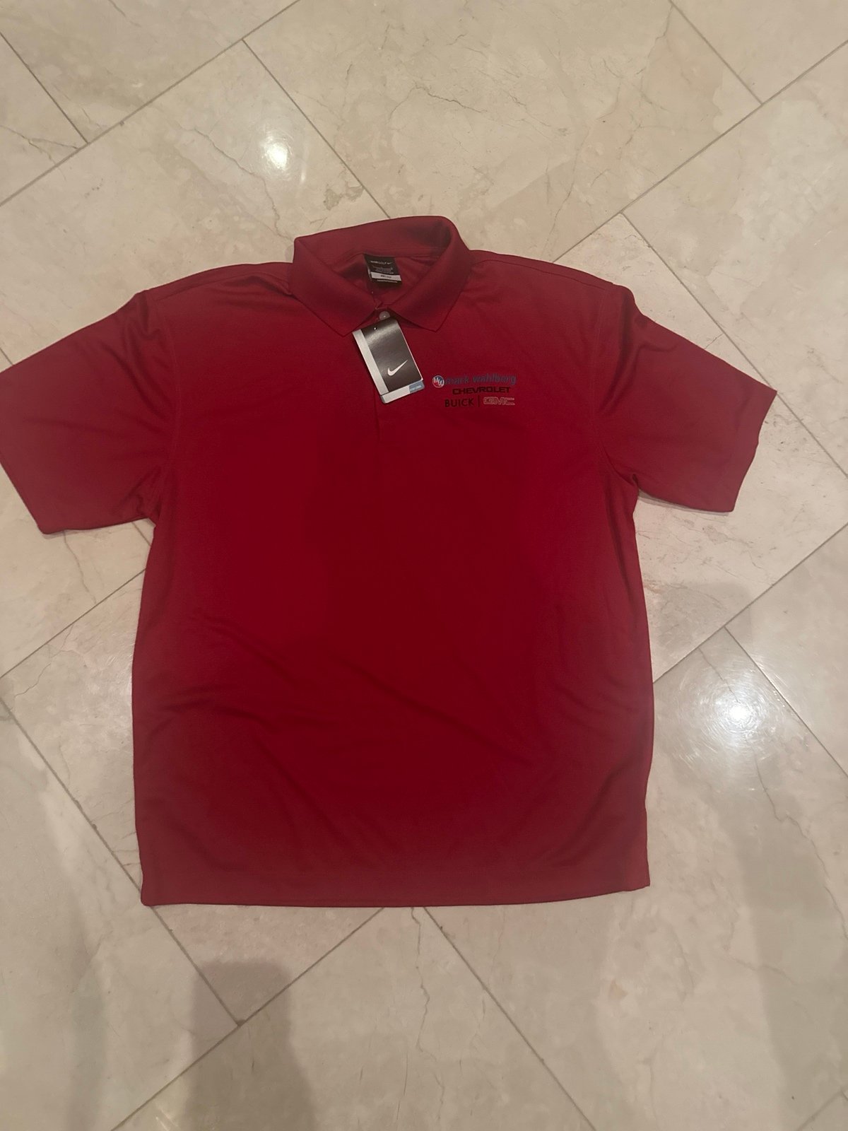 A limited edition, Mark Wahlberg, Chevrolet polo shirt