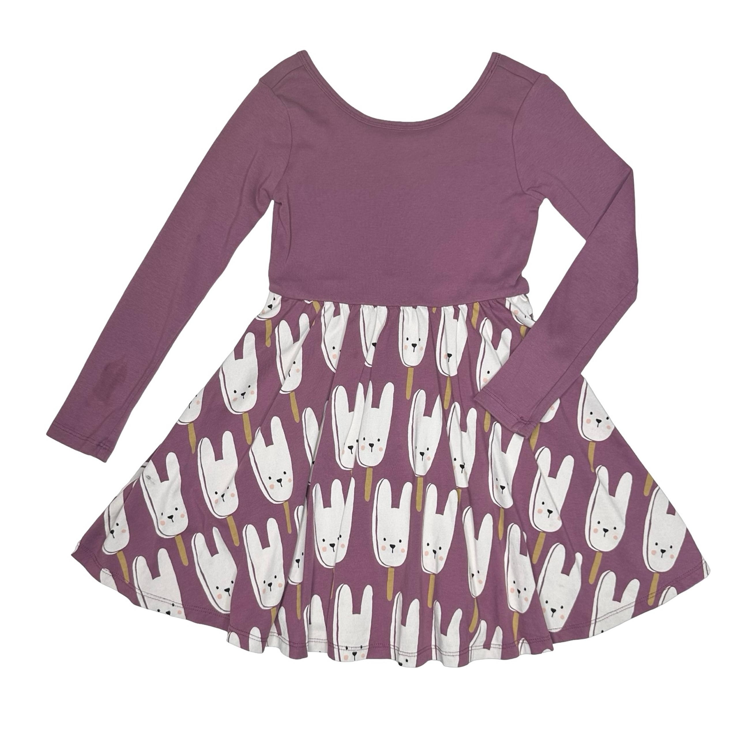 Skirted Bunny Pops Dress - Tea Collection