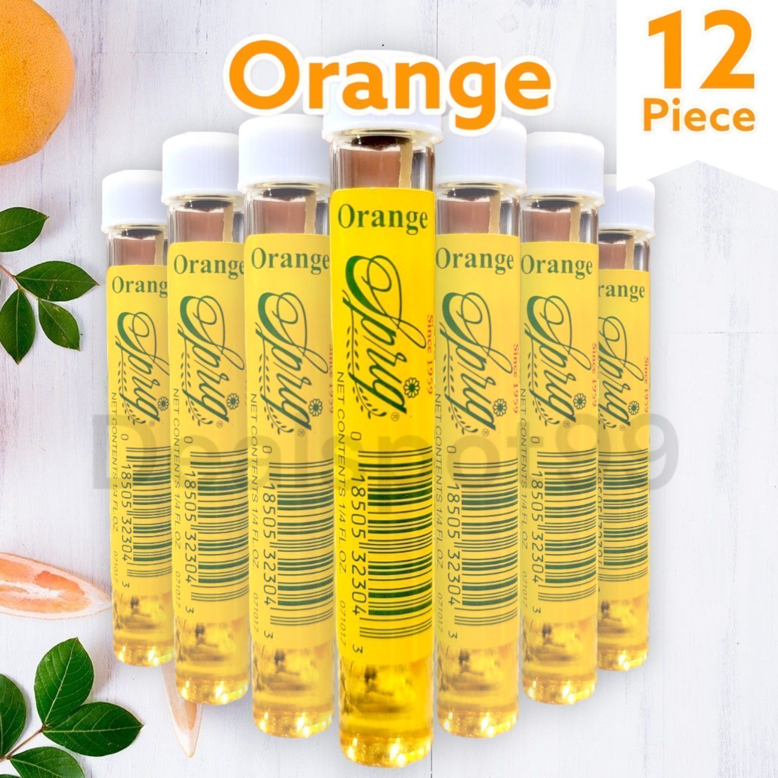 Sprig Air Fresheners 12-Pack - Long-Lasting Quality Scent, Glass Vials