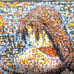 【Completed】Monogatari Mosaic Art Jigsaw Puzzle Hitagi Senjougahara with Frame
