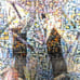 【Completed】Monogatari Mosaic Art Jigsaw Puzzle Hitagi Senjougahara with Frame