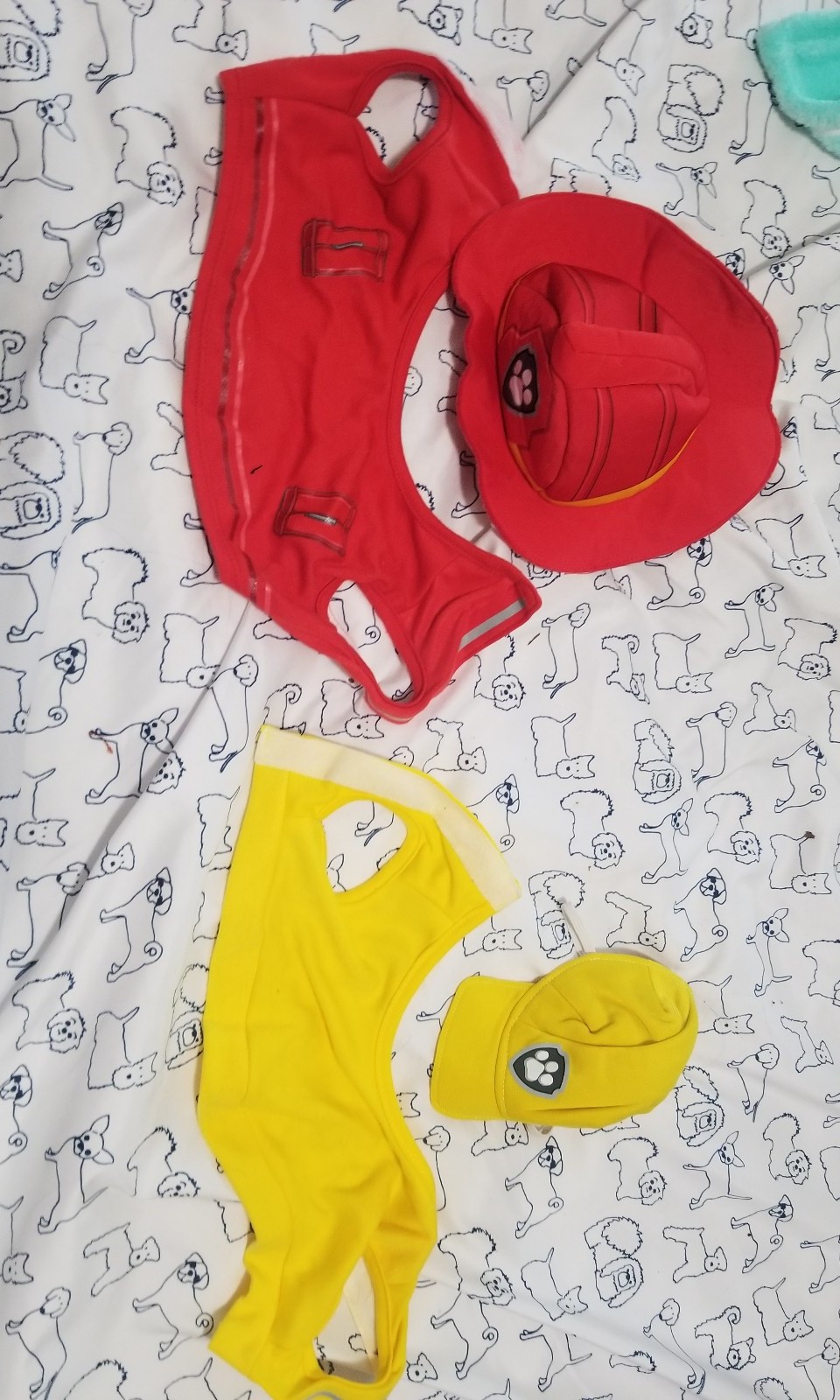 build a bear paw patrol rare rubble marshall outfits clothes shirts hats