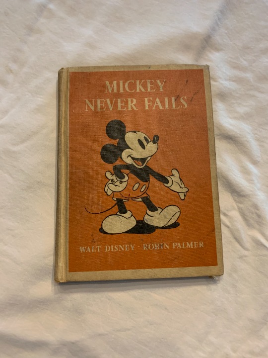 Original 1939 Mickey Mouse Book - Very Rare