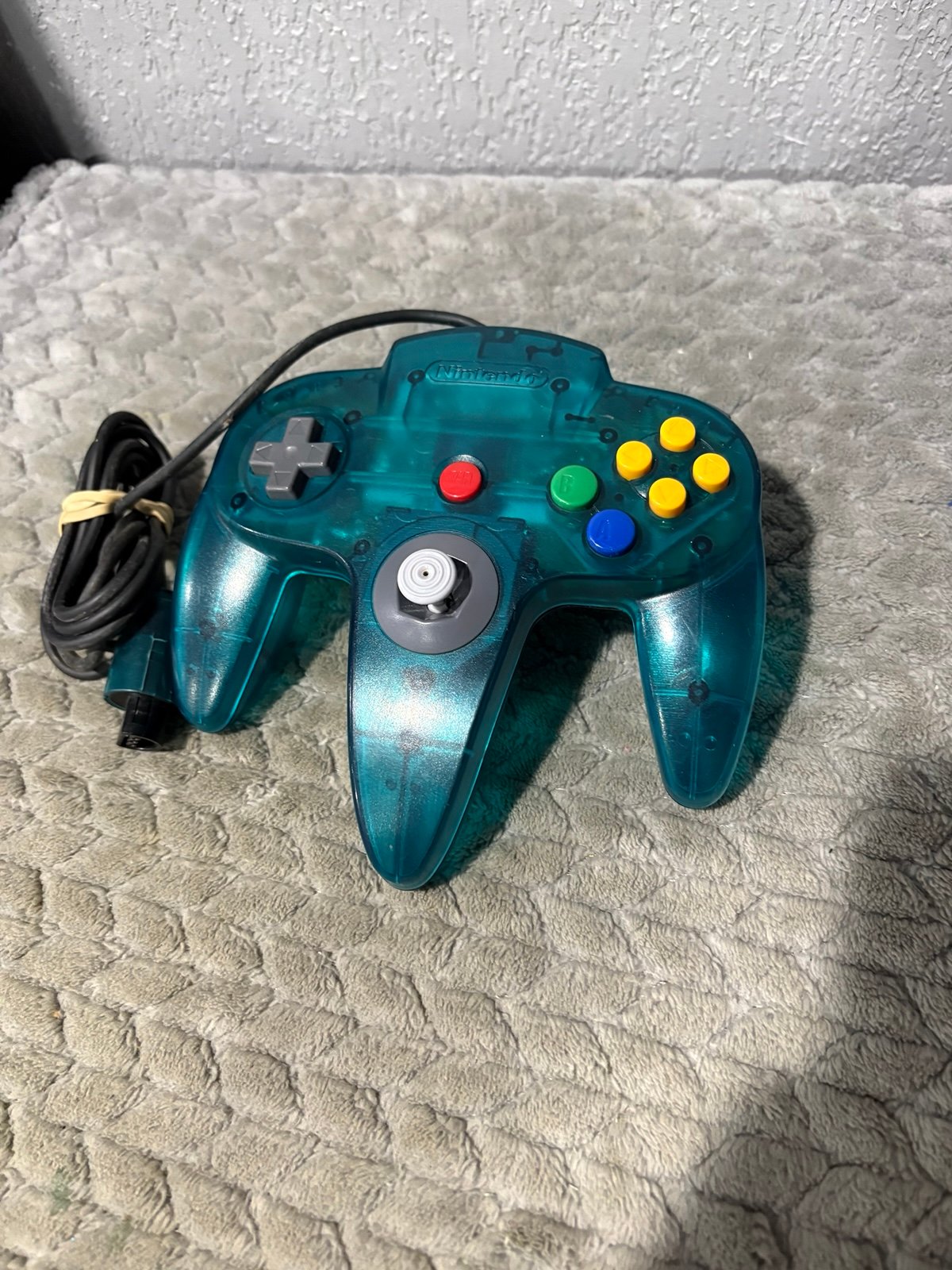 Ice Blue N64 Controller