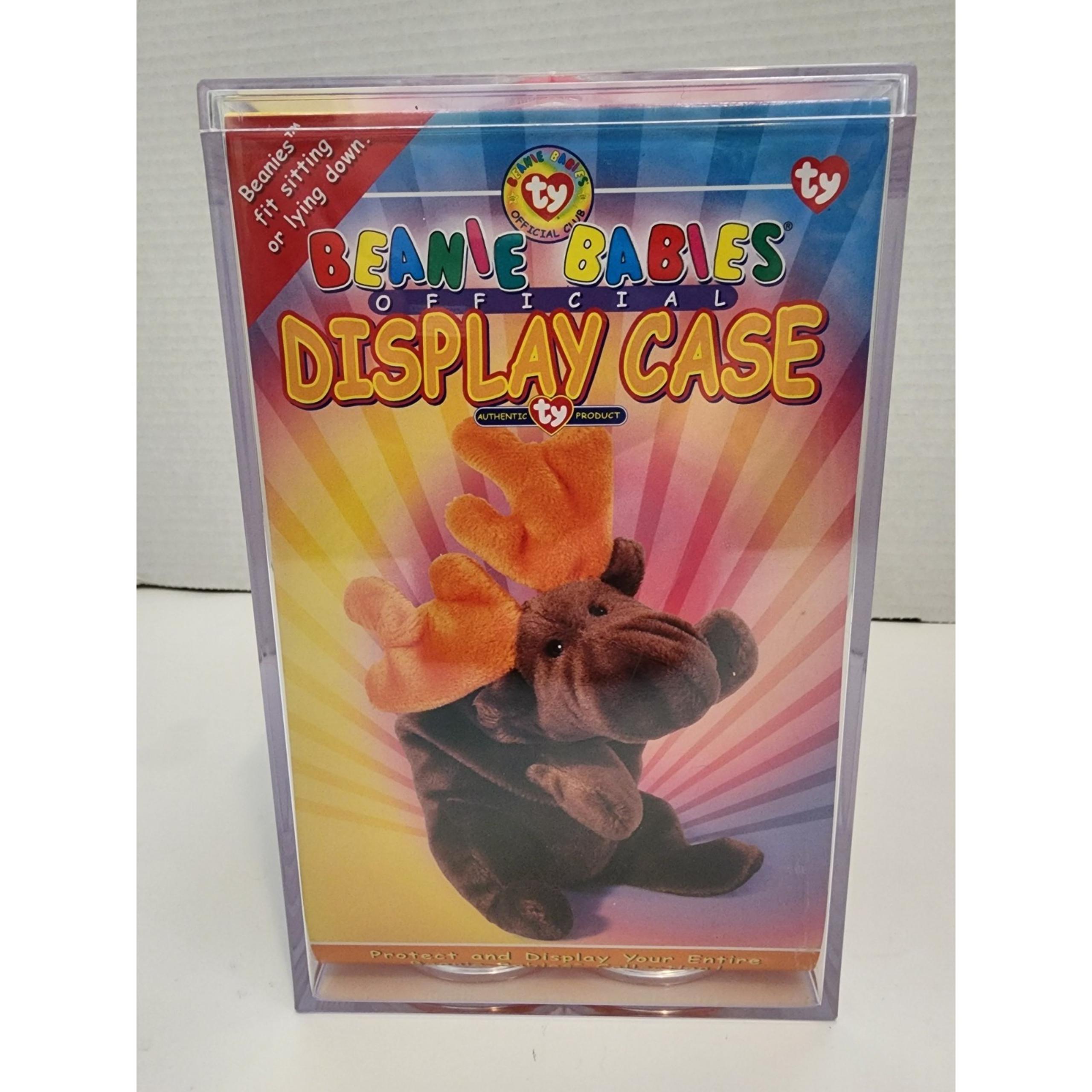 Lot Of 8 Acrylic Display case Ty Heart Cube beanie baby Storage  New One Cracked