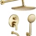 Shower System, Wall Mounted Shower Faucet Set for Bathroom, High Pressure 10 Ra