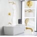 Shower System, Wall Mounted Shower Faucet Set for Bathroom, High Pressure 10 Ra