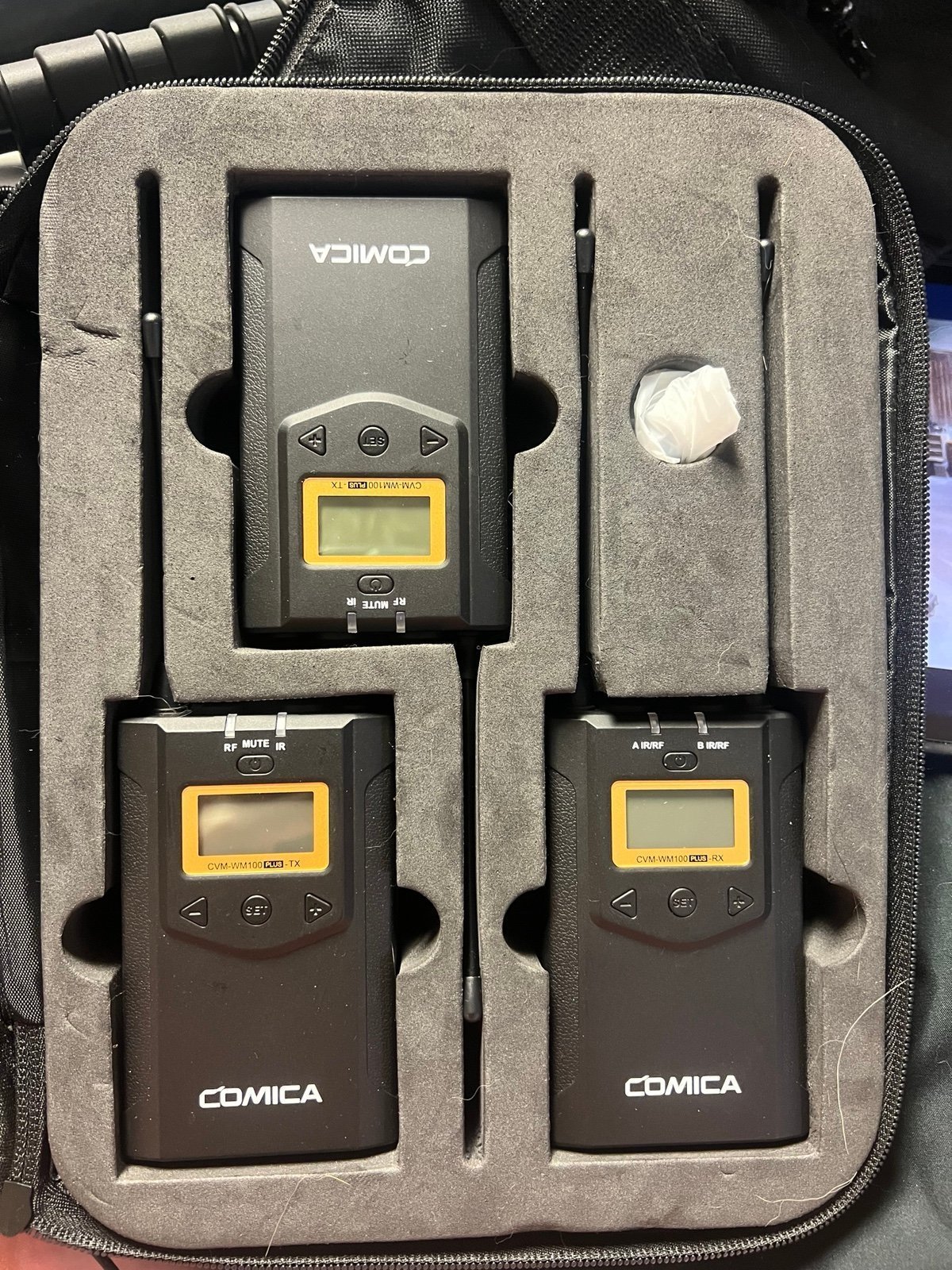 Comica CVM-WM100 Plus (A) Professional UHF Wireless Microphone System