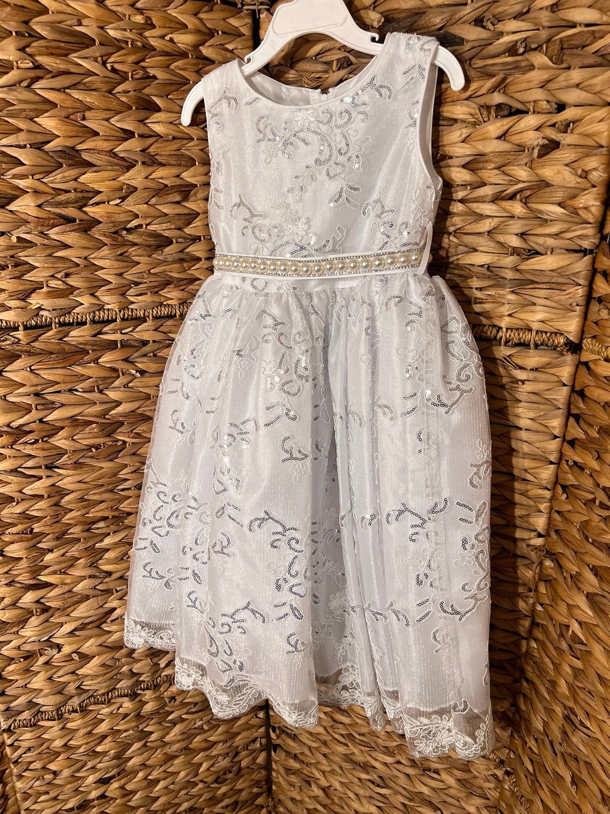 Beautiful Couture Christening, Baptism or First Communion Dress