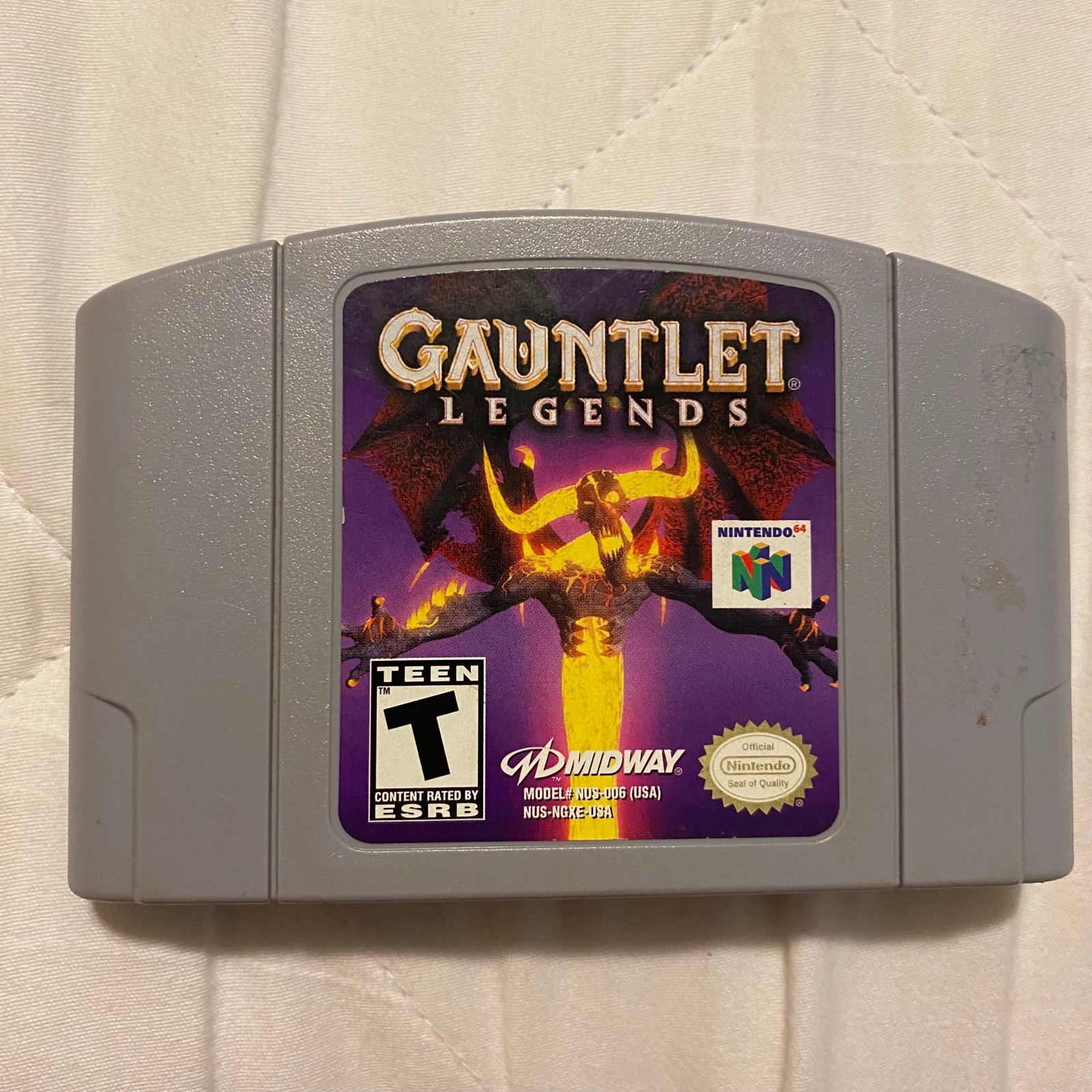 Gauntlet Legends Nintendo 64 Game