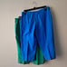 Dream Jeannes by Quacker Factory 2 Pack of Capri Pants Blue & Green Women Size L