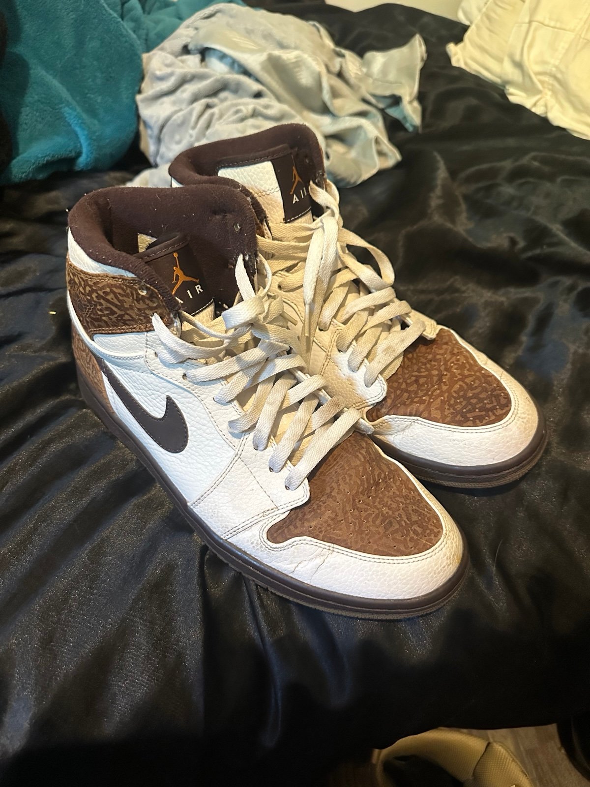 RARE Nike Air Jordan Retro 1 High Madeira Ginger 2009 shoes