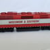 Athearn G67537 HO Wisconsin & Southern F45 Diesel Locomotive #1002