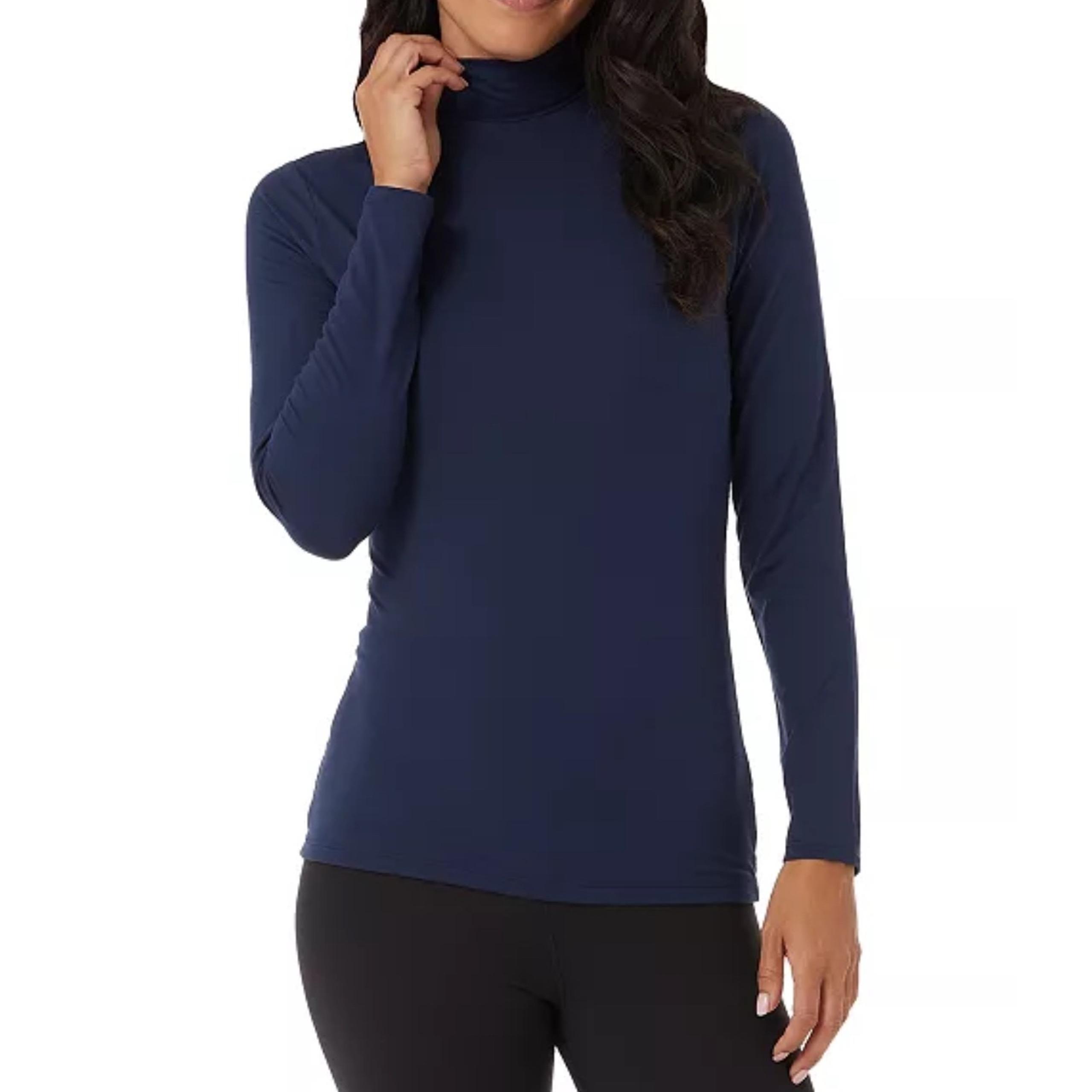 32 Degrees Heat Cozy Mock Neck Long Sleeve Extra Warm Top XL